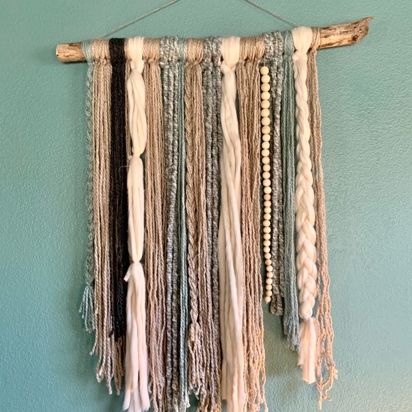SOLD || Tapestry, Yarn Tapestry, Yarn Wall Hanging - Picture 2 of 5